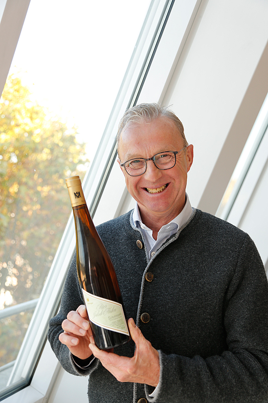 Setzt konsequent auf Biodynamik: Winzer des Jahres 2016 Peter Jakob Kühn aus Oestrich-Winkel im Rheingau.