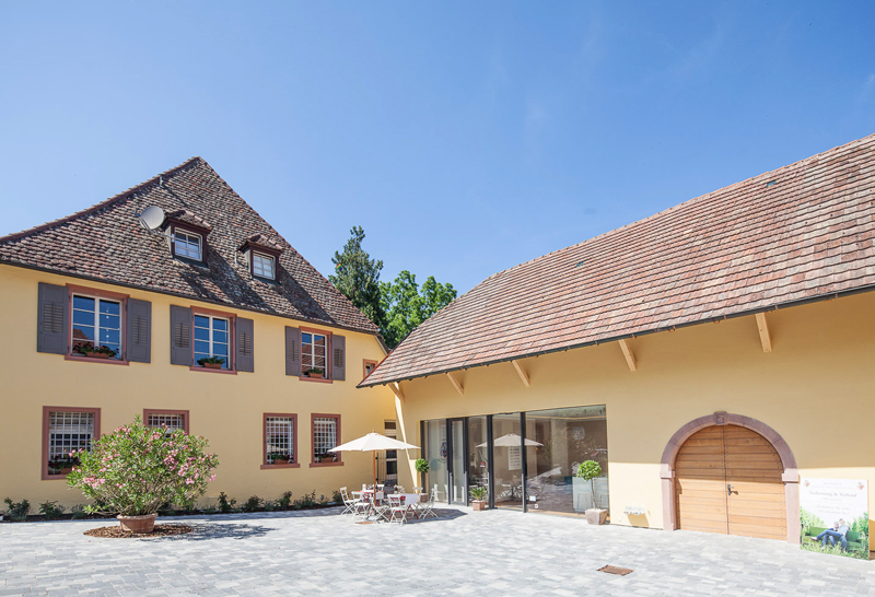 Das Weingut Freiherr von Gleichenstein in Oberrotweil, Baden, Kaiserstuhl. Foto: Benjamin Doerr