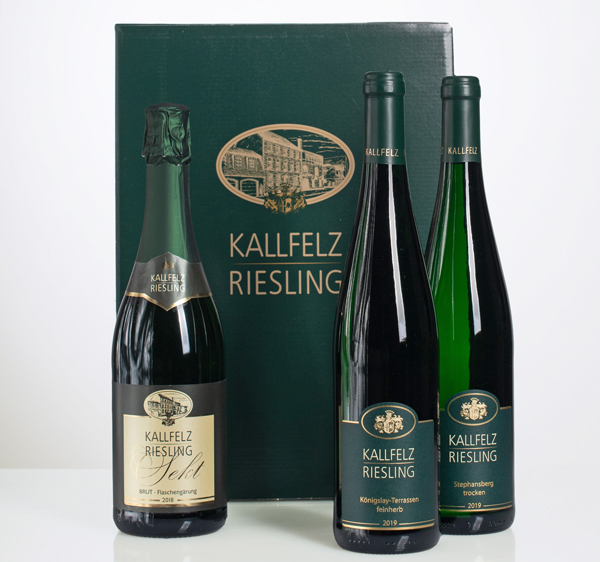 Gutes vom Weingut Kallfelz in Zell-Merl/Mosel. Foto: Schnorbach