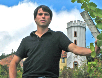 Timo Erlenwein, Weingut Erlenwein, ein ambitionierter Pfälzer Jungwinzer.