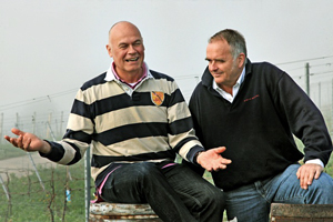 Walter Bibo (links) und Kai Runge, Oestrich-Winkel.