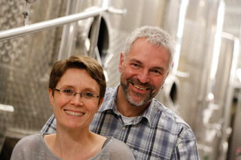 Gewinner des silbernen Ehrenpreises: Martina und Matthias Bungert, Weingut Bungert-Mauer, Ockenheim, Rheinhessen.