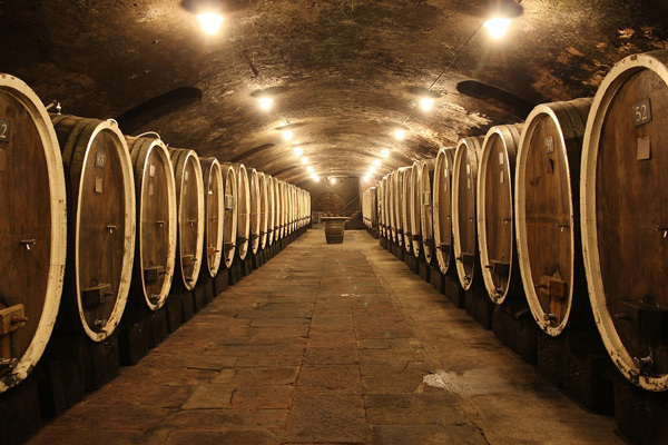 Weingut Dr. Bürklin-Wolf, Holzfaskeller.