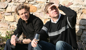 Christoph und Thomas Eser, Weingut H.T. Eser, Oestrich-Winkel. Foto: Christoph Eser