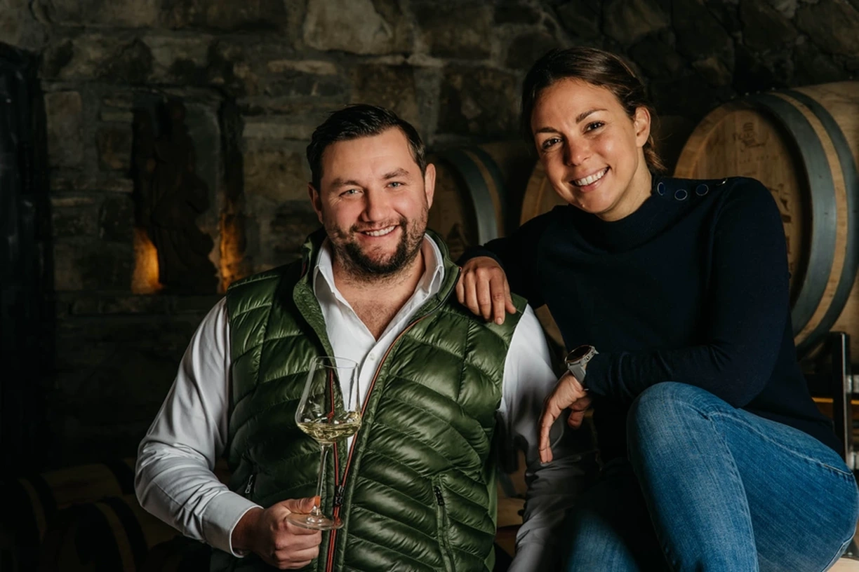 Weingut Fuhrgassl-Huber, Thomas und Bettina Huber. Foto: Victor Liska