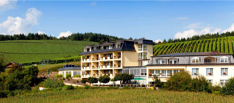 Das Hotel Weis in Mertesdorf mit dem Weingut Erben von Beulwitz