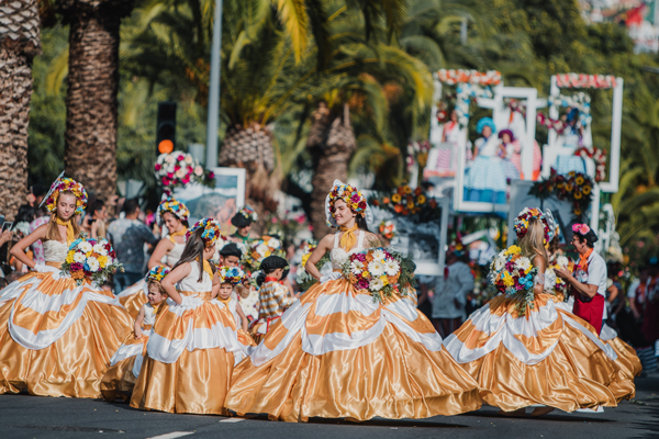Das Blumenfest auf Madeira. Foto: Nuno Andrade - Turismo-da-Madeira