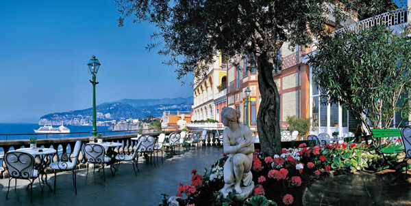 Restaurant Terrazza Bosquet. Bild: Hotel Excelsior Vittoria