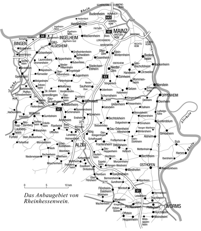 Rheinhessen: Das Weinland zwischen Bingen, Mainz und Worms