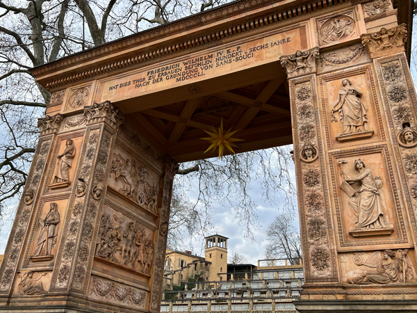 Sanssouci, das Tor zum Winzerberg