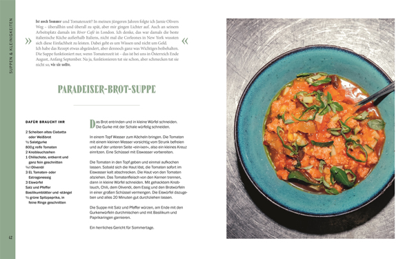 Sepp Schellhorn, Paradeiser Brotsuppe