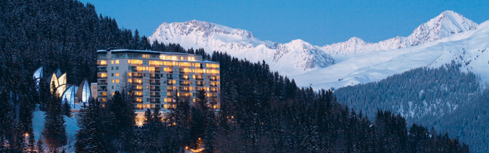 Das Grandhotel Tschuggen in Arosa