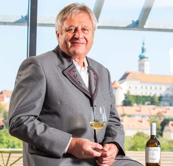 Weingut Volarik, Ing. Miroslav Volařík. Foto: Vit Madr