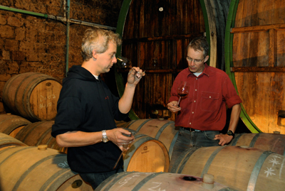 Uwe und Harald Ziegler vom Weingut August Ziegler, Maikammer, Pfalz. Foto: PR