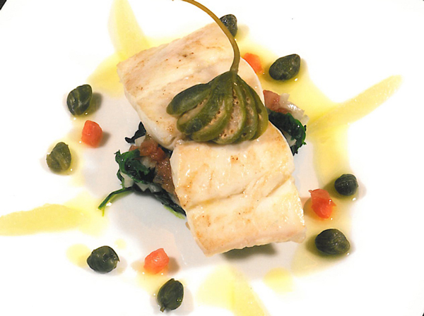 Filet vom weißen Heilbutt