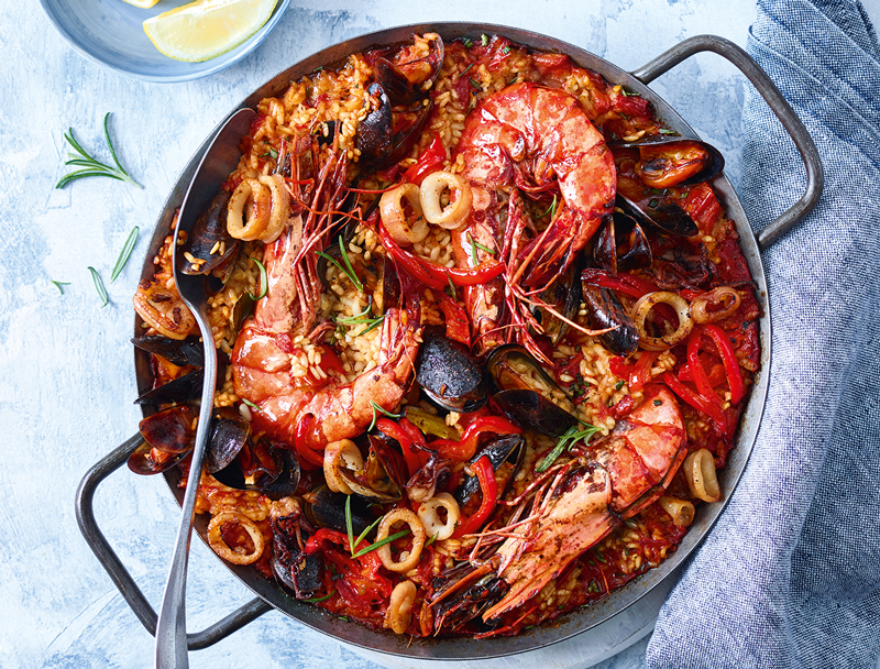 Einfache Garnelen Paella - Rezepte Suchen