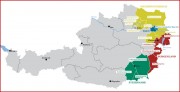 Österreichs Weinbaugebiete.