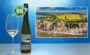 Der Wein, der Seeluft atmet – von der Insel Rügen vom Weingut Hohmann – Souvignier Gris mit 86 Punkten als sehr gut bewertet. Im Bild das Kap Arcona