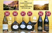 Super Weinentdeckungen der Redaktion - von der Domäne Castell sowie von Masciarelli: Trebbiano, Riesling, Silvaner, Montepulciano