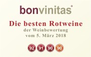 Die besten Rotweine der Weinbewertung vom 5. März 2018
