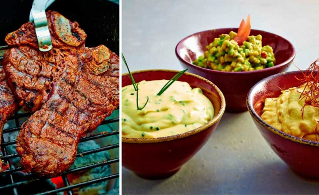 Leckeres Grillen: T-Bone-Steak mit den richtigen Dipps