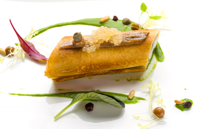 Cannolo von der Zahnbrasse - Rezept von Antonino Montefusco, Michelin-Stern