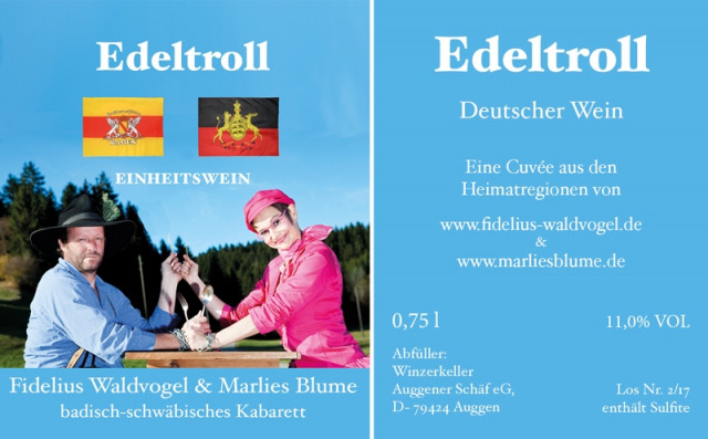 Baden-Württemberg feiert „Eiserne Hochzeit“ - Einheitswein!