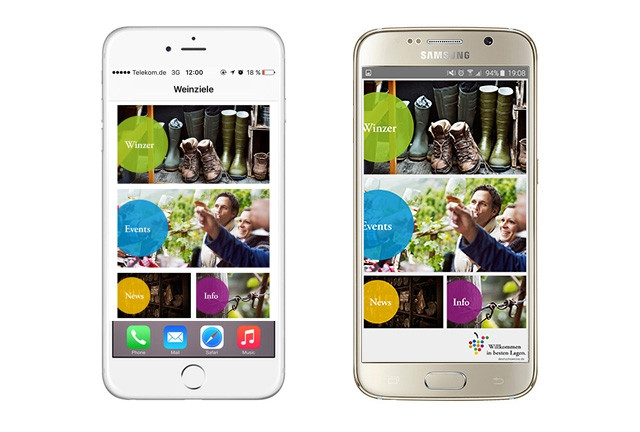 „Weinziele“: Wein-Events, Winzer und Branchennews per App