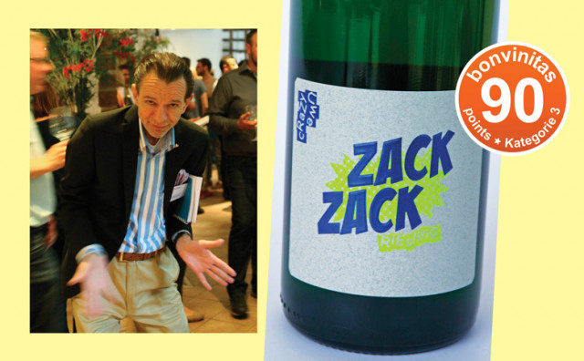„Crazy Uwe“ kreiert Riesling ZACK ZACK