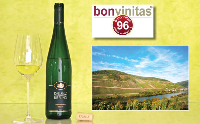 Großartiger Riesling: Eleganz, Substanz, Harmonie – 96 bonvinitas Punkte