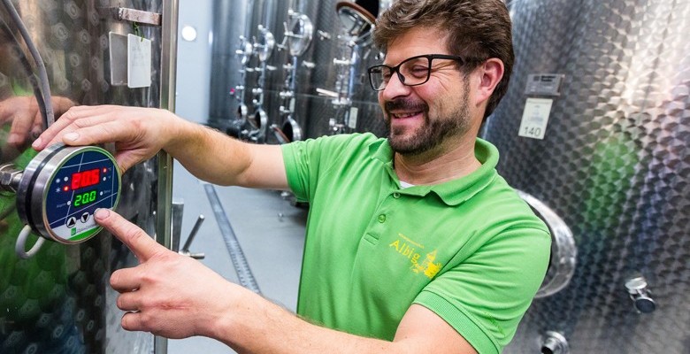 Winzergenossenschaft Albig, Kellermeister Harald Eller. Foto: Carsten Selak