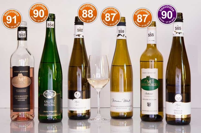 Wer’s lieblicher mag: Die besten der Wein-Bewertung vom 27.4.2016