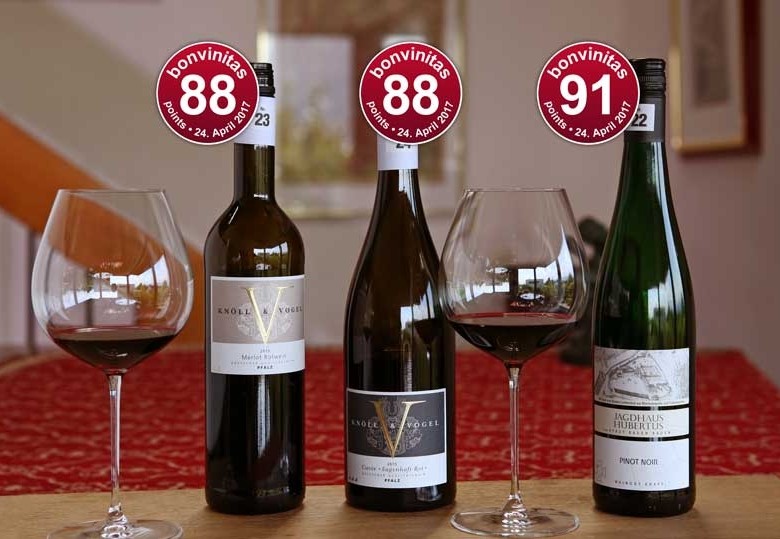 Die besten trockenen Roten: Weinbewertung vom 24.4.2017