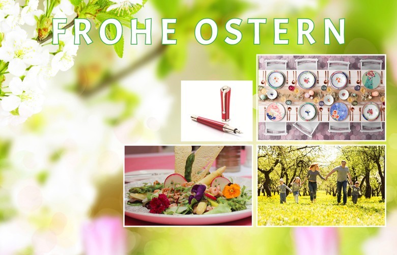 Ostern - Fest der Freude und des Lebens: Osterfrühstück, Ostereier, Geschenke suchen, Ostermenü, Weintipps, Osterspaziergang und vieles mehr